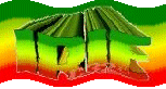 Animated irie reggae banner